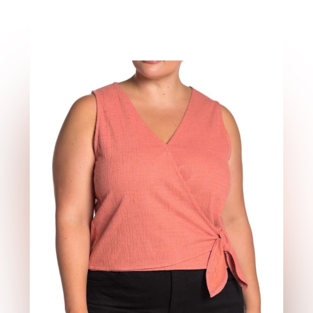 Madewell Sleeveless Tie Wrap Tank